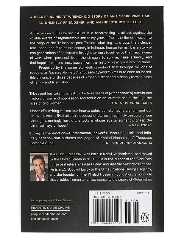 A thousand splendid suns - Khaled Hosseini - Elämäkerrat ja muistelmat - 10105401707 - 1