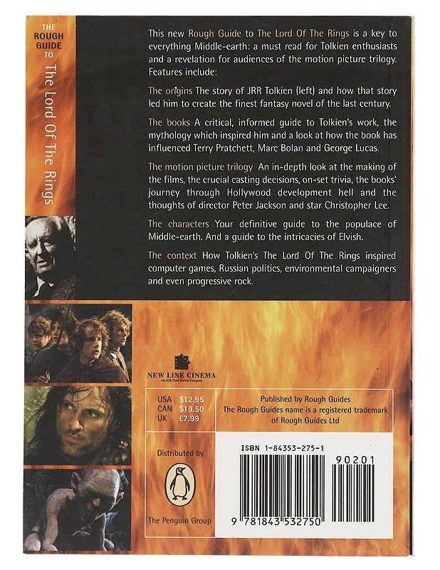 The rough guide to The lord of the rings - Errigo, Angie - Musiikki- ja elokuvakirjat - 10105401721 - 1