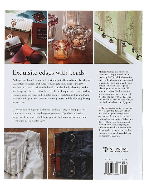 The Beaded Edge - Midori Nishida - Käsityökirjat - 10105401730 - 1