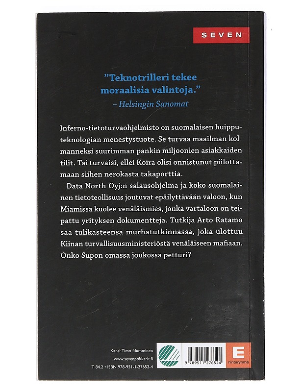 Inferno.fi - Taavi Soininvaara - Jännitys ja dekkarit - 10105401734 - 1