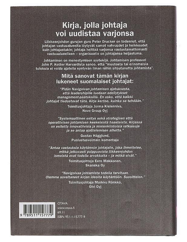 Navigoiva johtaminen - Kauppinen, Tero J. - Tietokirjat ja oppaat - 10105401750 - 1