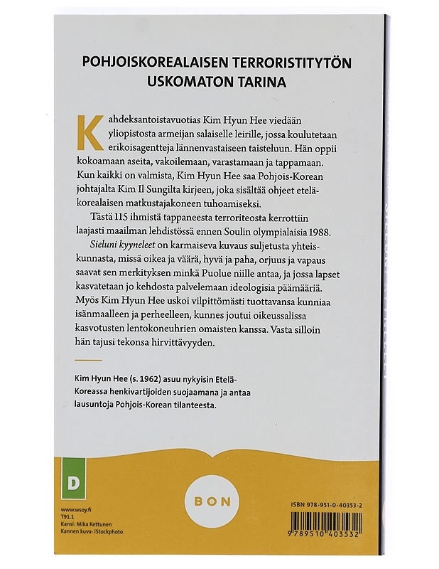 Sieluni kyyneleet - Kim, Hyun Hee - Elämäkerrat ja muistelmat - 10105401751 - 1