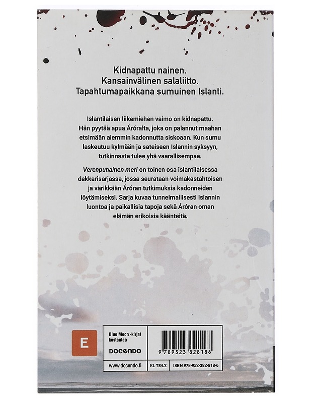 Verenpunainen meri - Lilja Sigurðardóttir - Jännitys ja dekkarit - 10105401770 - 1
