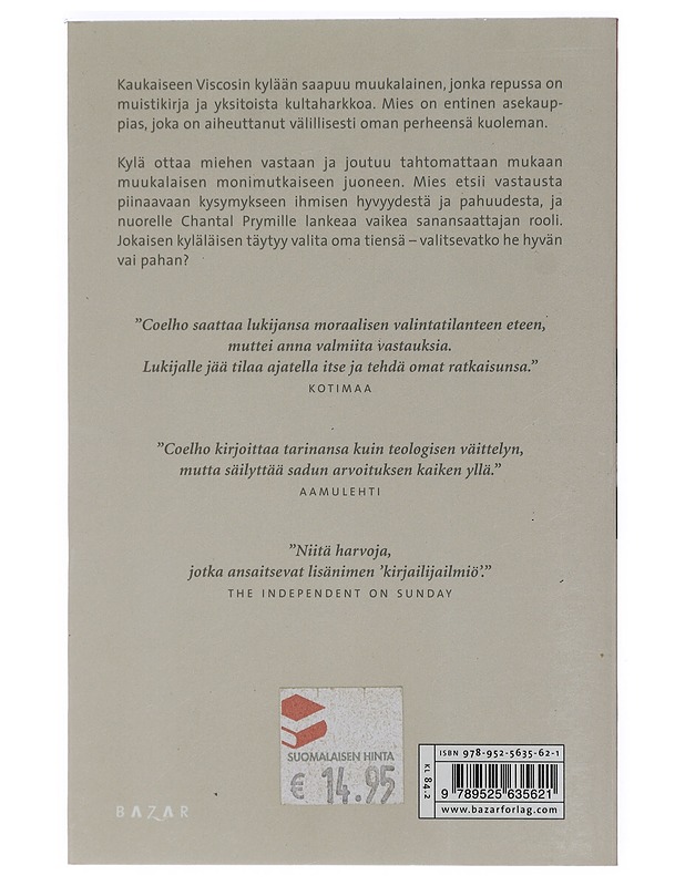 Paholainen ja neiti Prym - Coelho, Paulo - Romaanit ja novellit - 10105401779 - 1