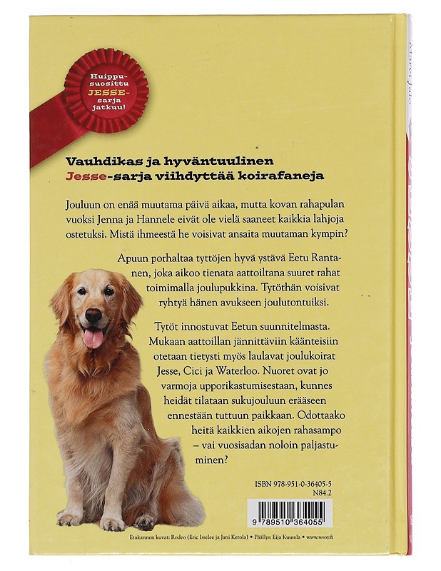 Jesse joulukoira - Jalo, Merja, Jalo, Marvi - Lastenkirjat - 10105401790 - 1