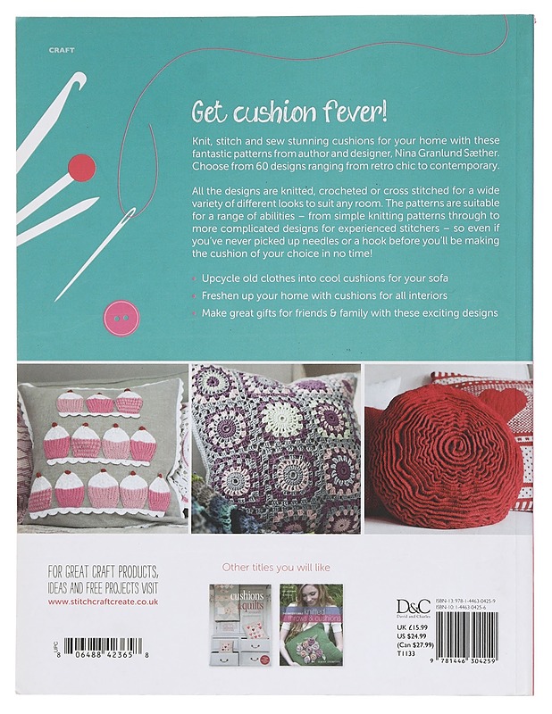 Making cushions & pillows - Granlund Sæther, Nina - Käsityökirjat - 10105401795 - 1