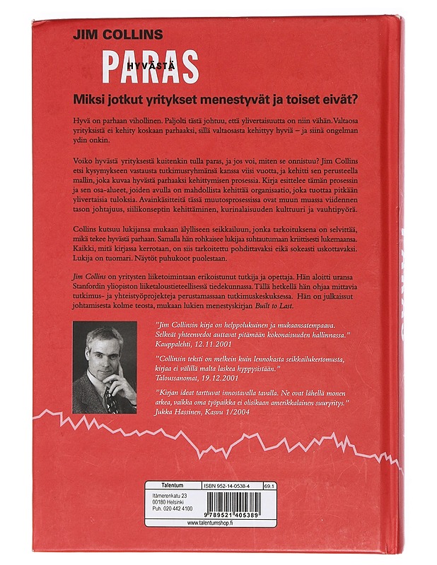 Hyvästä paras - Jim Collins - Harrastekirjat - 10105401797 - 1