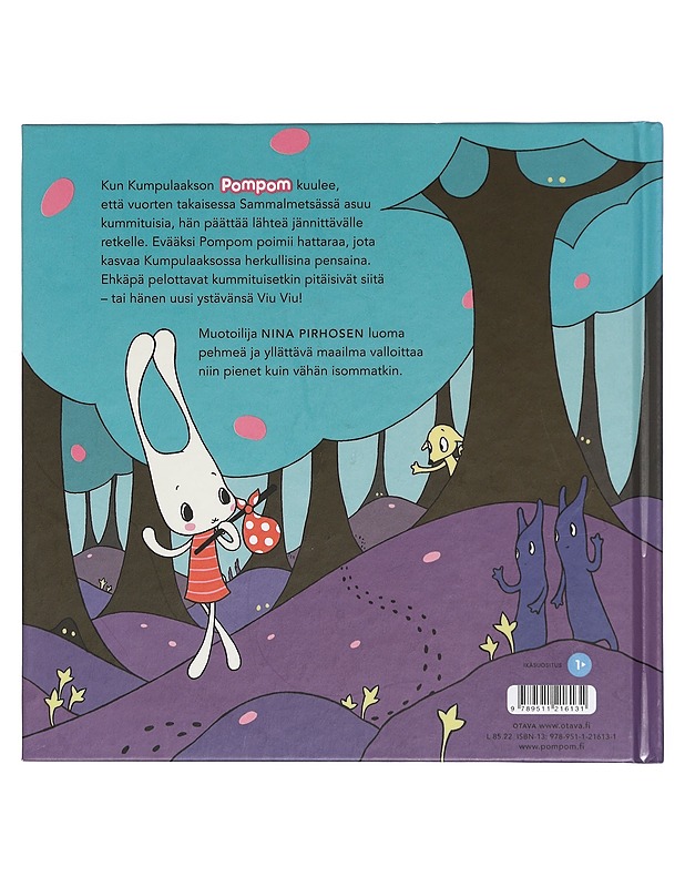Kumpulaakson Pompom löytää ystävän - Nina Pirhonen - Lastenkirjat - 10105401804 - 1