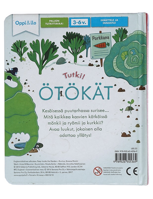 Tutki! : Ötökät - Milbourne, Anna - Lastenkirjat - 10105401810 - 1