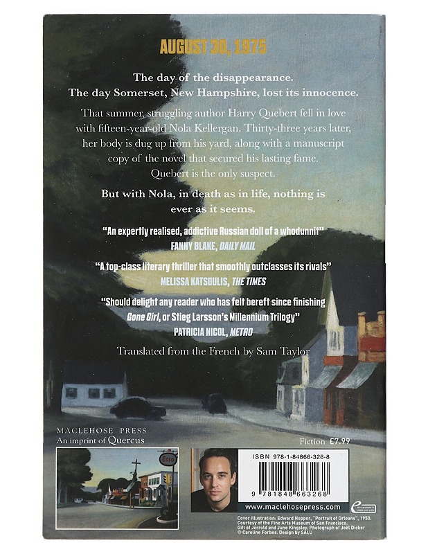 The truth about the Harry Quebert affair - Dicker, Joël - Jännitys ja dekkarit - 10105401814 - 1