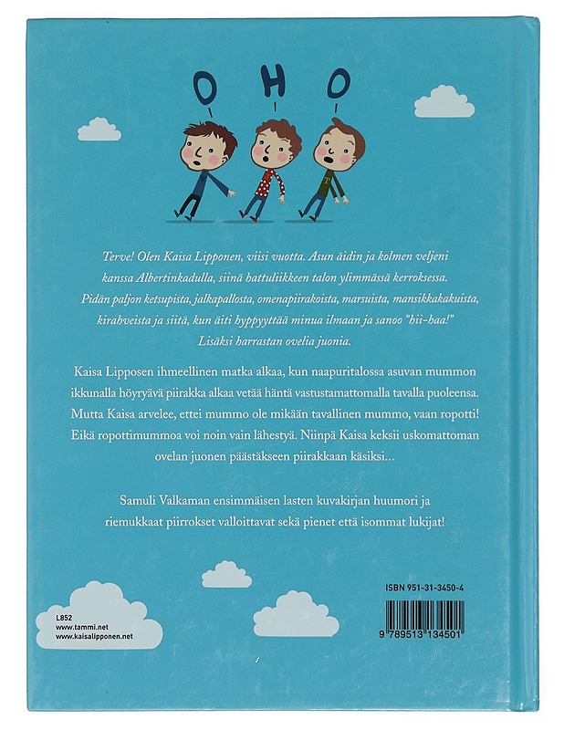 Kaisa Lipposen ihmeellinen matka - Samuli Valkama - Lastenkirjat - 10105401815 - 1