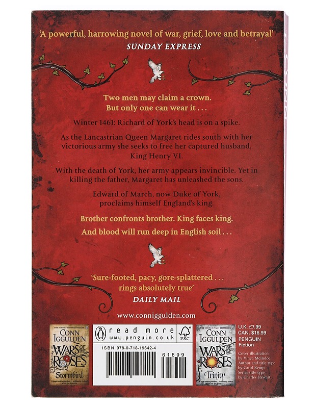 Wars of the Roses / Book three Bloodline - Conn Iggulden - Romaanit ja novellit - 10105401817 - 1