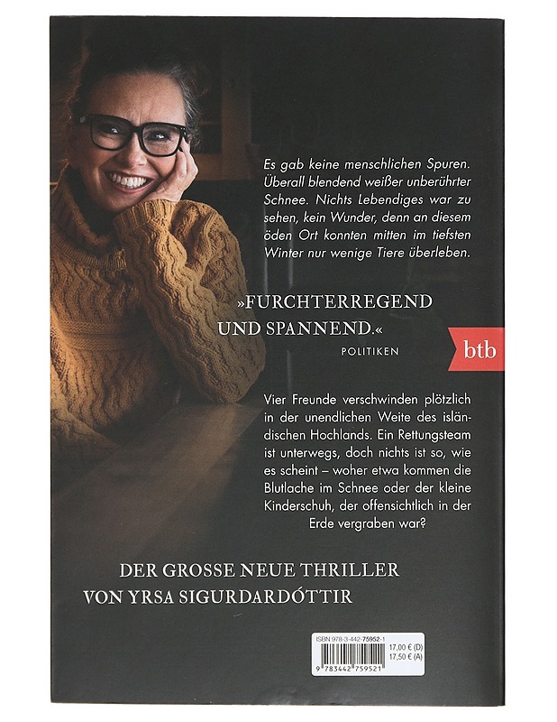 Yrsa Sigurdardottir - Jännitys ja dekkarit - 10105401845 - 1