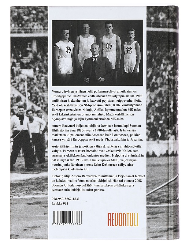Järviset : legendaarinen suomalainen urheilijaperhe - Antero Raevuori - Historiakirjat - 10105401849 - 1