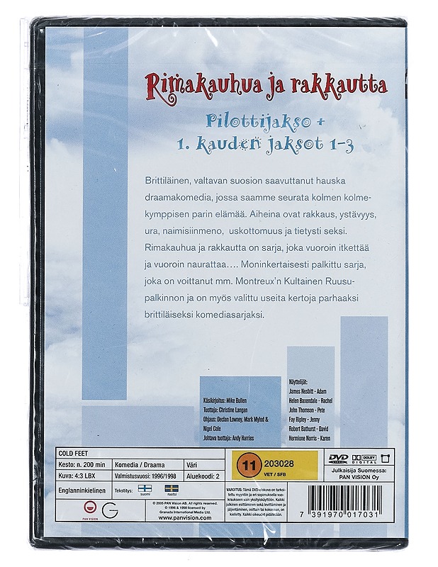 Rimakauhua Ja Rakkautta: Pilotti + Jaksot 1-3 - DVD - DVD-elokuvat - 10105401863 - 0