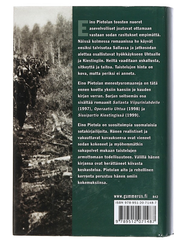 Uhtuan korpisoturit - Eino Pietola - Tietokirjat ja oppaat - 10105401865 - 1