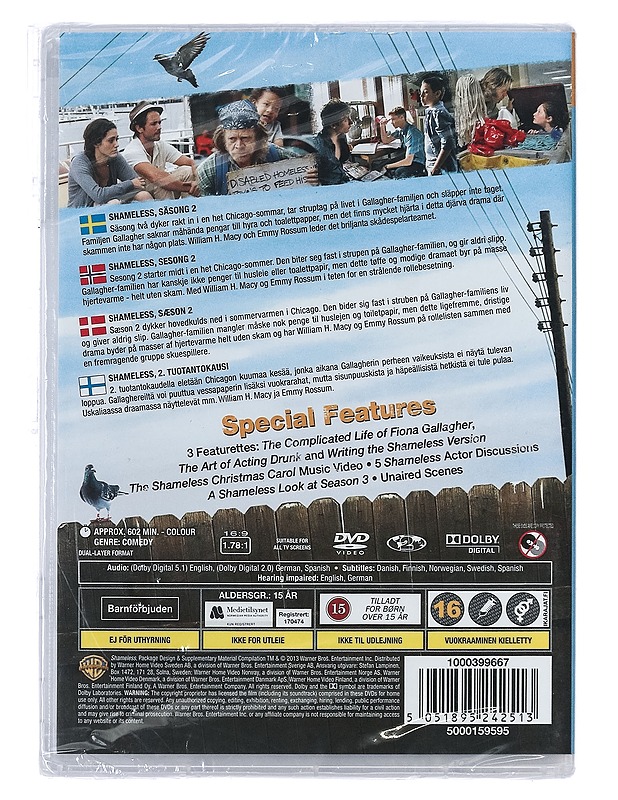 Shameless: 2. Tuotantokausi - DVD - DVD-elokuvat - 10105401881 - 1