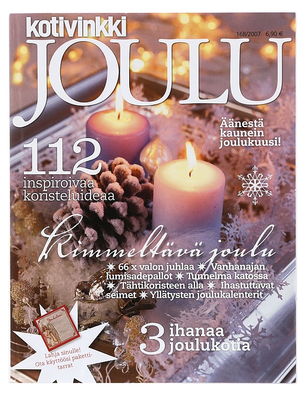 Kotivinkki: Joulu 2007 - Lehdet - 10105401895 - 0