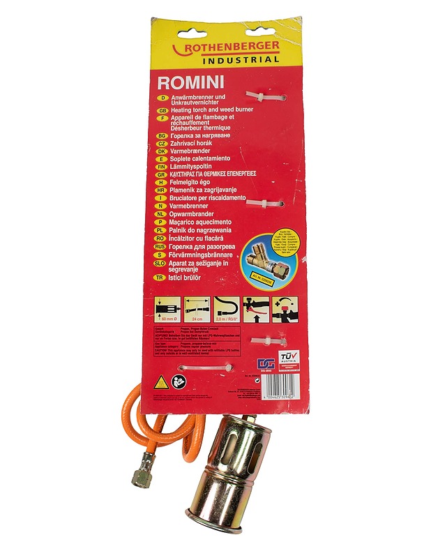 ROTHENBERGER INDUSTRIAL Romini lämpöpoltin - Rakennustarvikkeet - 10105401908 - 1