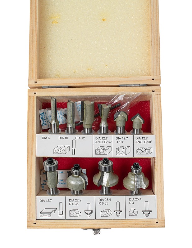 PROMASTER yläjyrsimen teräsarja, 10 osaa - Rakennustarvikkeet - 10105401918 - 1