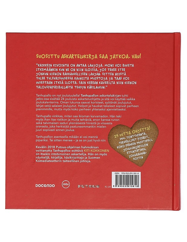 Tanhupallon joulukirja - Kokkonen, Kiti - Joulukirjat - 10105401940 - 1