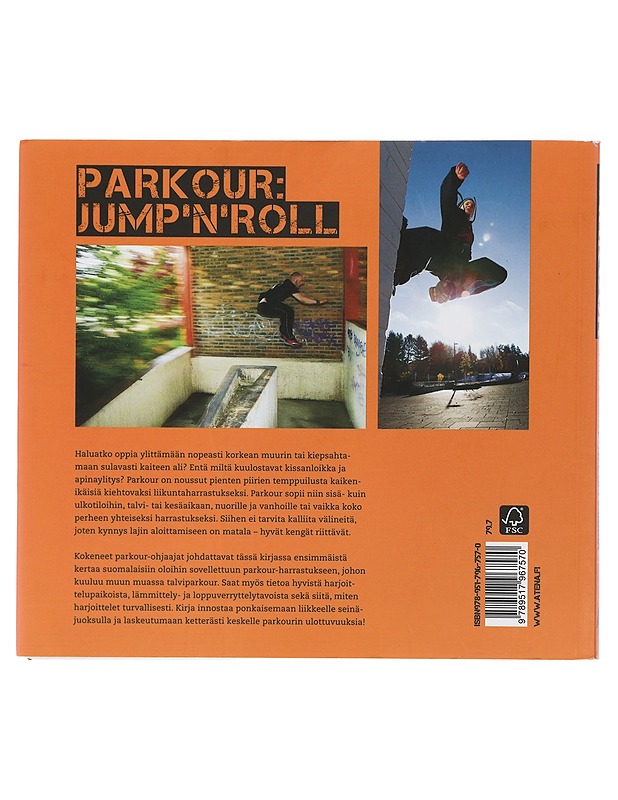 Parkour : hyppimisen lyhyt oppimäärä - Pihlaja, Perttu - Tietokirjat ja oppaat - 10105401943 - 1