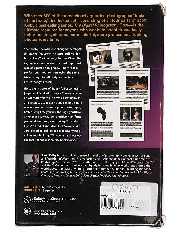 Scott Kelby's Digital Photography 1-4 - Kelby, Scott - Harrastekirjat - 10105401958 - 1