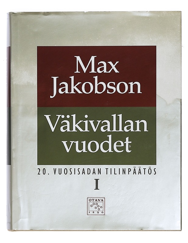 20. vuosisadan tilinpäätös, osat I ja II - Max Jakobson - Elämäkerrat ja muistelmat - 10105401979 - 0