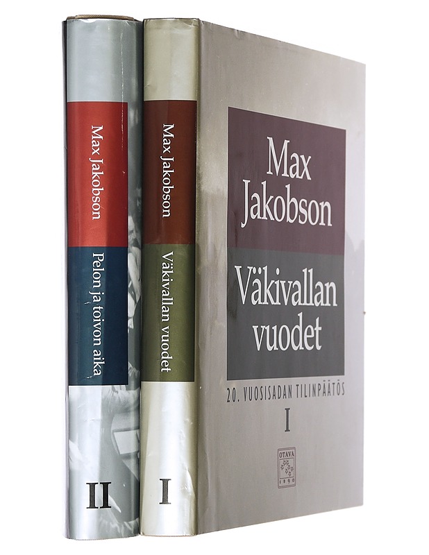 20. vuosisadan tilinpäätös, osat I ja II - Max Jakobson - Elämäkerrat ja muistelmat - 10105401979 - 2