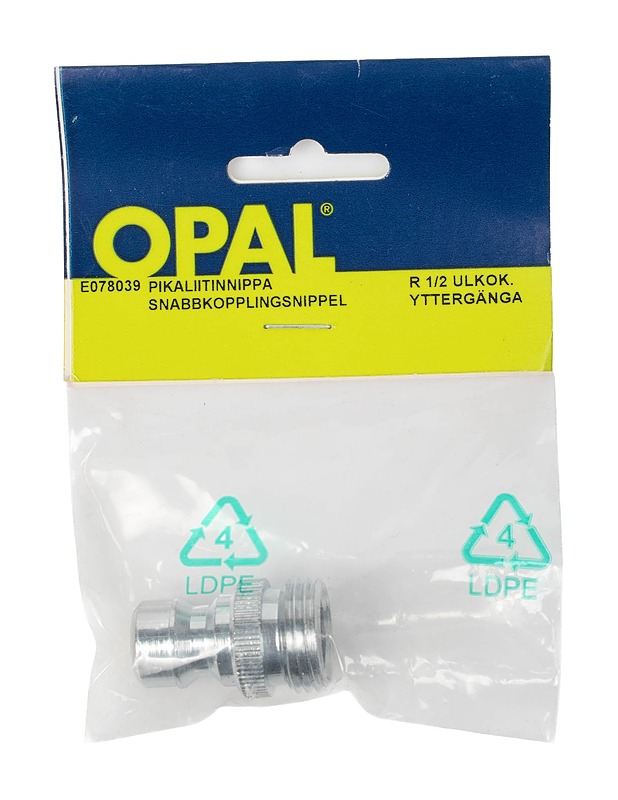 OPAL pikaliitinnippa R 1/2  - Rakennustarvikkeet - 10105401981 - 0