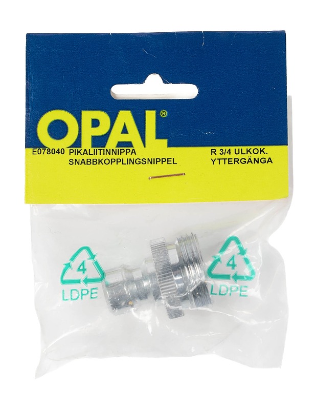 OPAL pikaliitinnippa R 3/4 - Rakennustarvikkeet - 10105401985 - 0