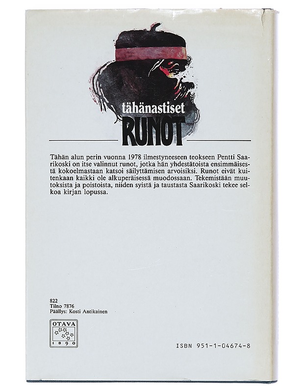 Tähänastiset runot - Pentti Saarikoski - Runot ja näytelmät - 10105401996 - 1