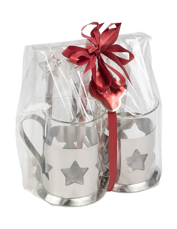 PENTIK Lasi+lusikka setti - Joulutuotteet - 10105402013 - 0