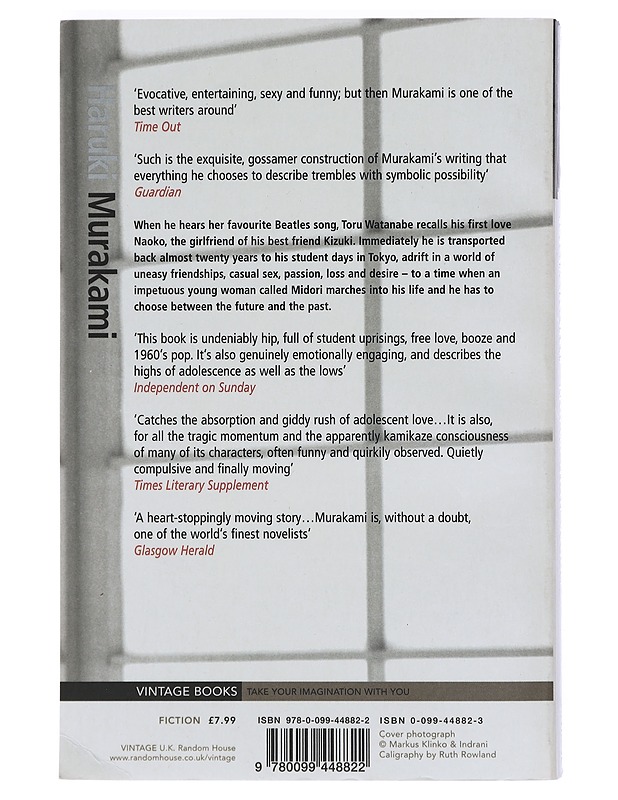 Norwegian wood - Murakami, Haruki - Elämäkerrat ja muistelmat - 10105402041 - 1