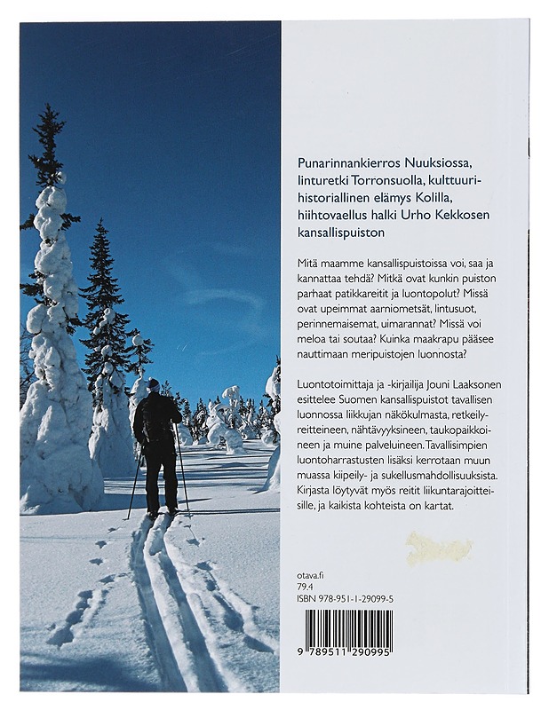 Retkeilijän kansallispuistot - Laaksonen, Jouni - Tietokirjat ja oppaat - 10105402044 - 1