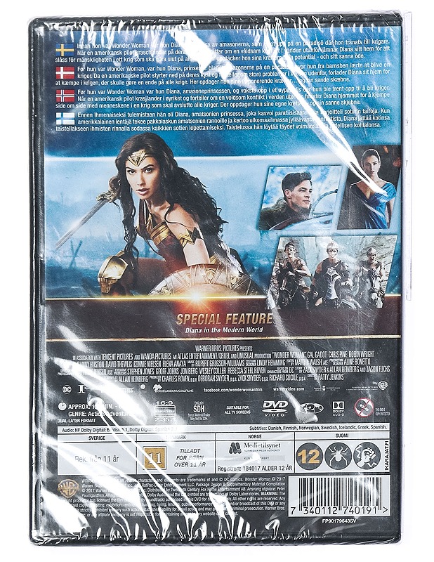 Wonder Woman - DVD - DVD-elokuvat - 10105402043 - 1