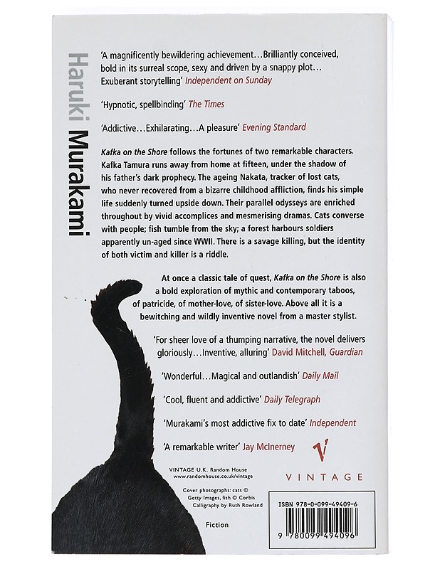 Kafka on the shore - Murakami, Haruki - Romaanit ja novellit - 10105402047 - 1