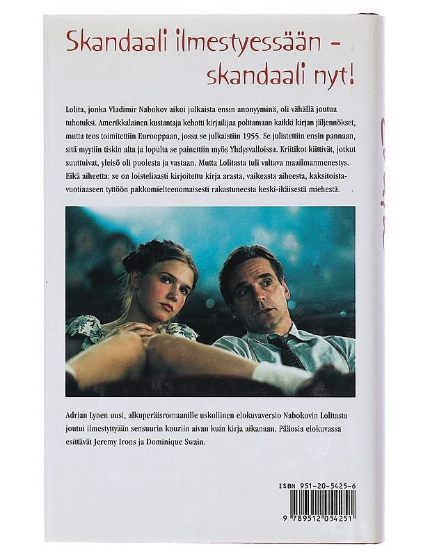 Lolita - Nabokov, Vladimir - Romaanit ja novellit - 10105402074 - 1