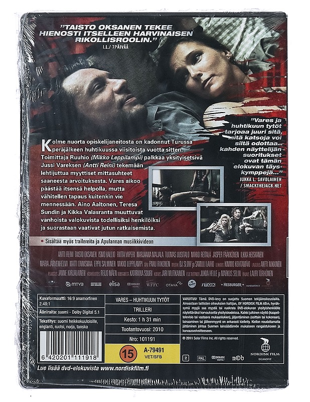 Vares: Huhtikuun tytöt - DVD - DVD-elokuvat - 10105402075 - 1