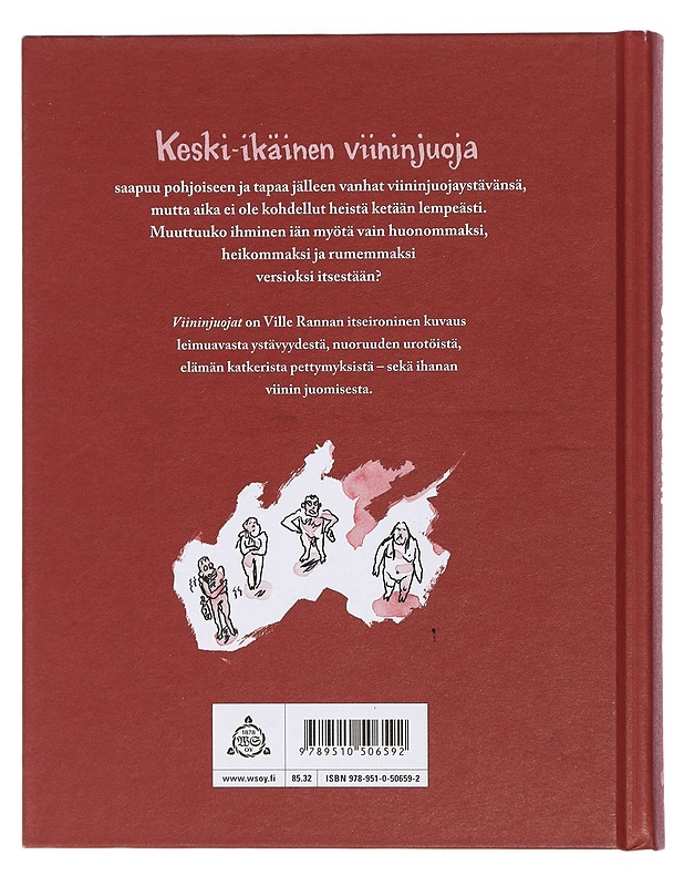 Viininjuojat - Ville Ranta - Sarjakuvat - 10105402083 - 1