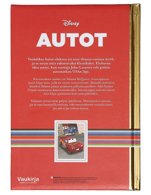 Autot - Disney - Lastenkirjat - 10105402106 - 1