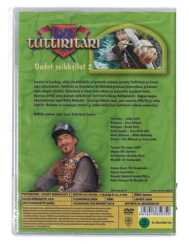 Tuttiritari: Uudet Seikkailut 2 - DVD - DVD-elokuvat - 10105402108 - 1
