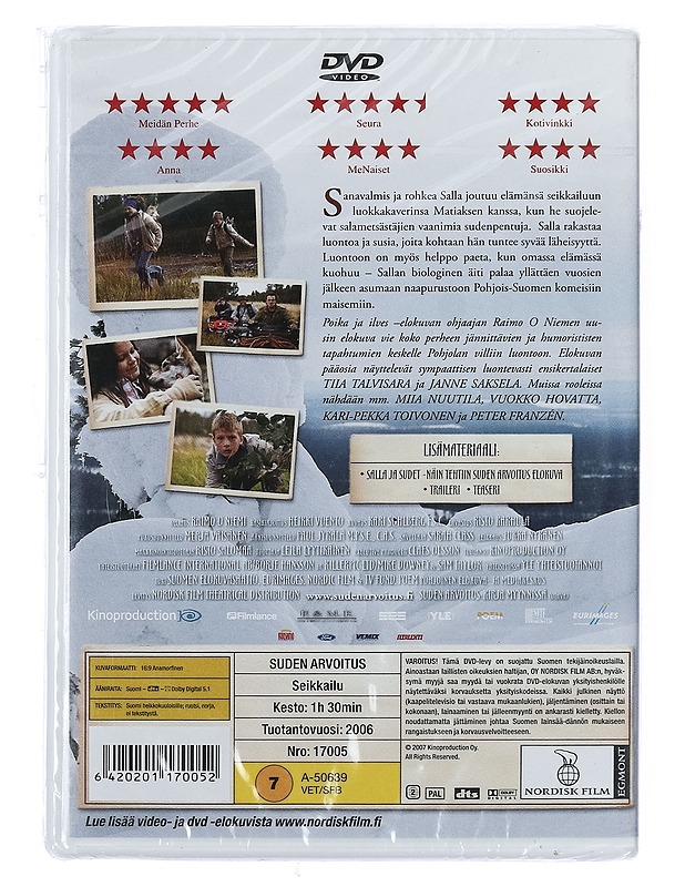 Suden Arvoitus - DVD - DVD-elokuvat - 10105402114 - 1