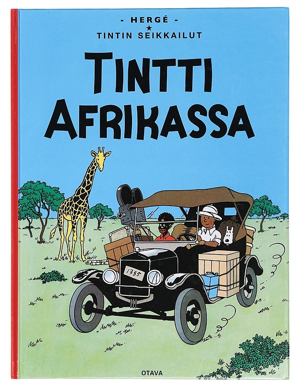 Tintti Afrikassa - Hergé - Sarjakuvat - 10105402117 - 0