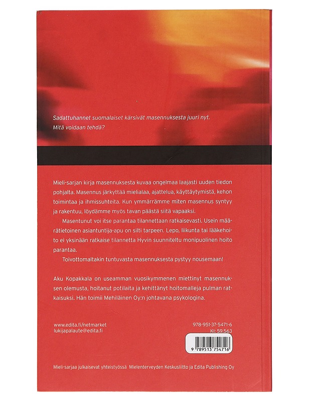 Masennus - Aku Kopakkala - Tietokirjat ja oppaat - 10105402134 - 1