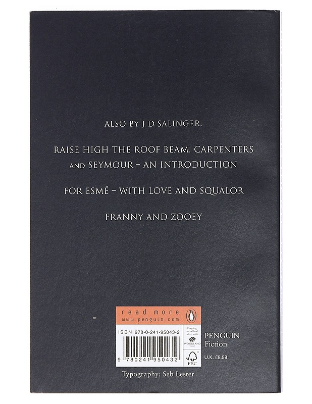 The catcher in the rye - J. D. Salinger - Romaanit ja novellit - 10105402149 - 1