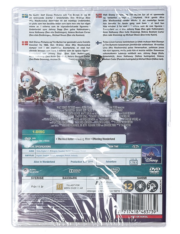 Liisa Ihmemaassa - DVD - DVD-elokuvat - 10105402158 - 1