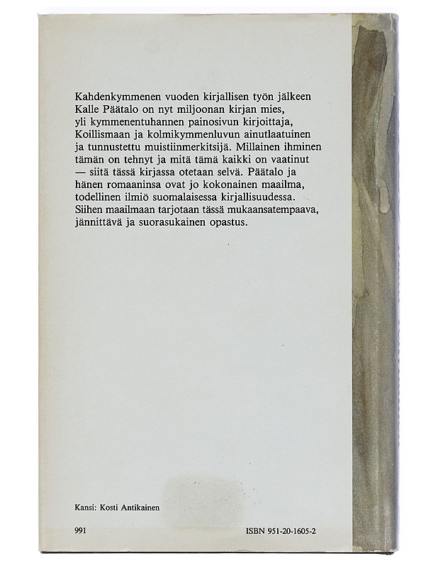 Kalle Päätalo - Matti Vehviläinen - Elämäkerrat ja muistelmat - 10105402187 - 1