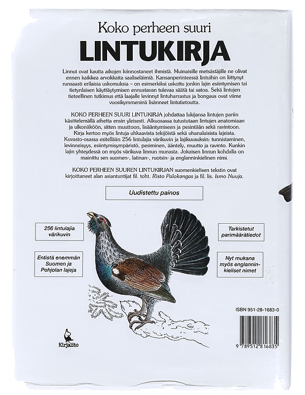 Koko perheen suuri lintukirja - Felix, Jirí - Lemmikki- ja luontokirjat - 10105402240 - 1