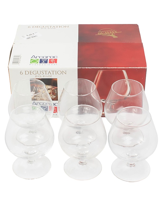 ARCOROC konjakkilasi, 6 kpl - Lasit - 10105402242 - 0